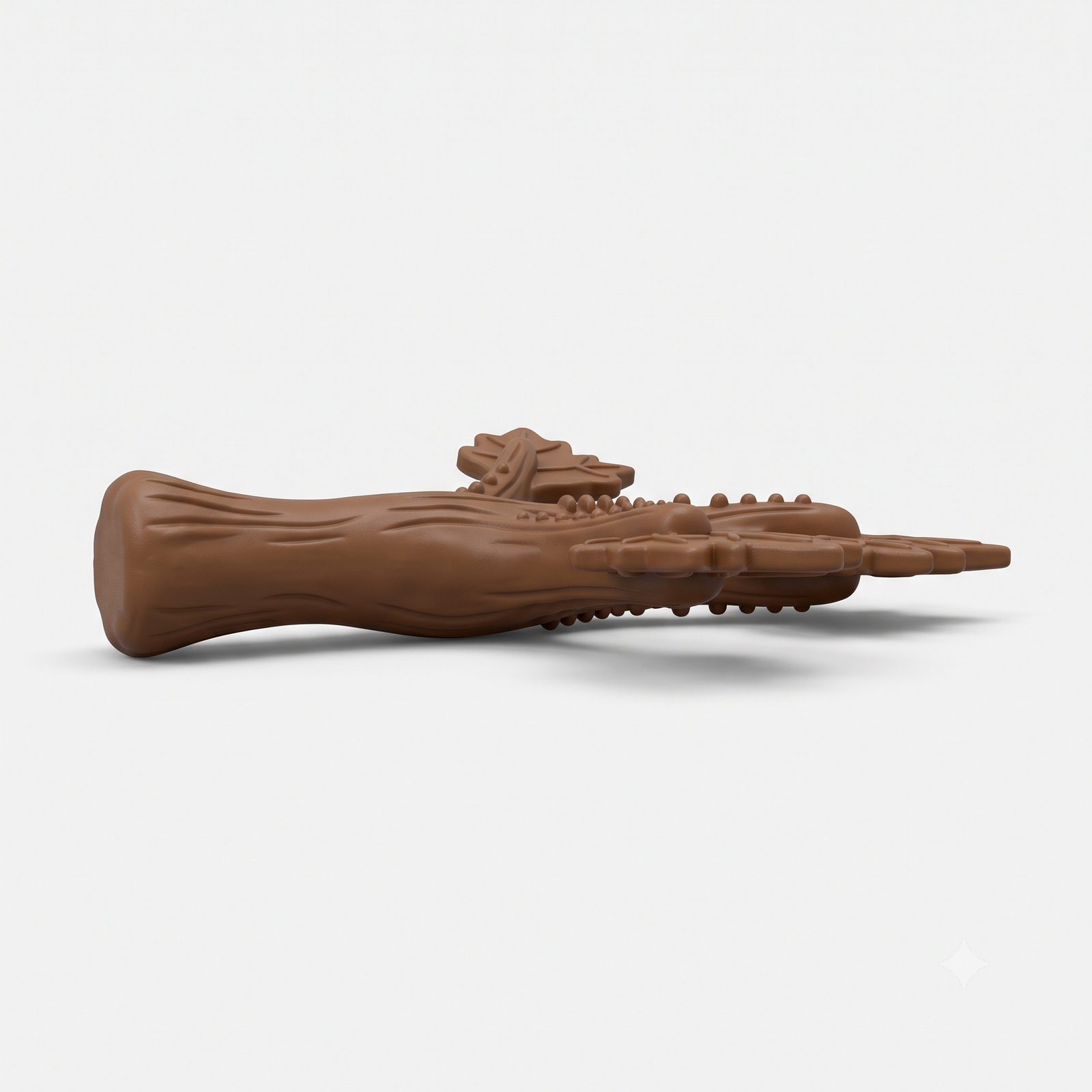Pet Shop EddyRolex Dj Corp Durable Tree Branch Dog Chew Toy - Brown - Image 2